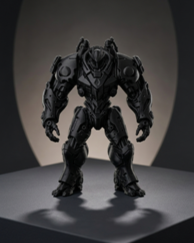 Transformers Zırhlı Mech Robot Figürü – Dekoratif Koleksiyon Modeli