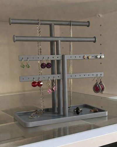 Takı Standı Organizer Küpe Kolye Bileklik Askılığı Masaüstü Düzenleyici 